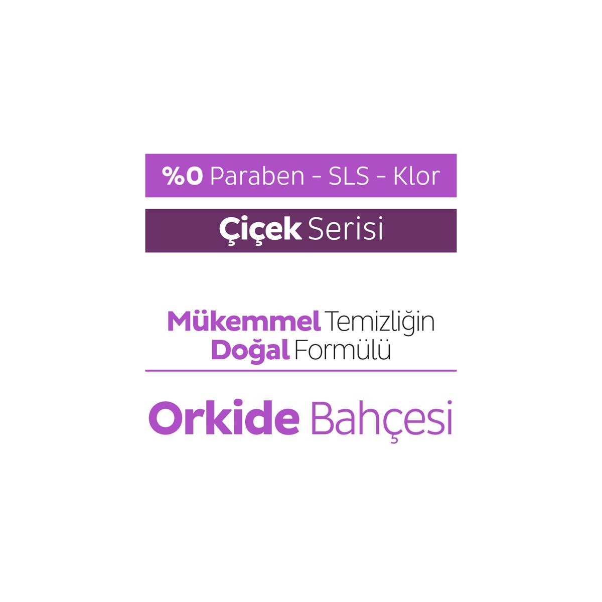 Sleepy Easy Clean Orkide Bahçesi Yüzey Temizlik Havlusu&Mendili 3x100 (300 Yaprak)