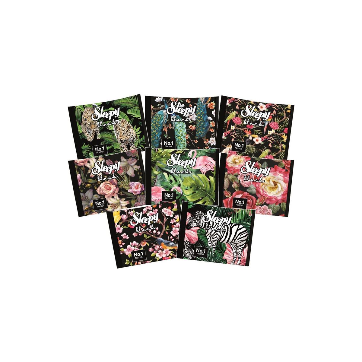Sleepy Black Premium Plus Günlük Ped Uzun 64 Adet Ped