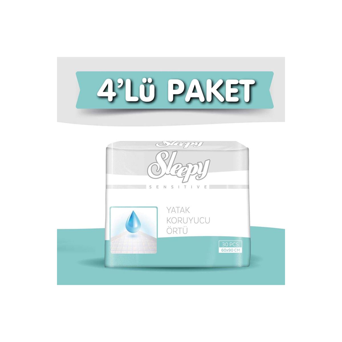 4'lü Sleepy Yatak Koruyucu 30 Adet