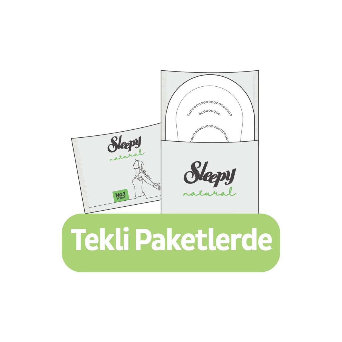 Sleepy Natural Ultra Hassas Hijyenik Ped Normal 24 Adet Ped