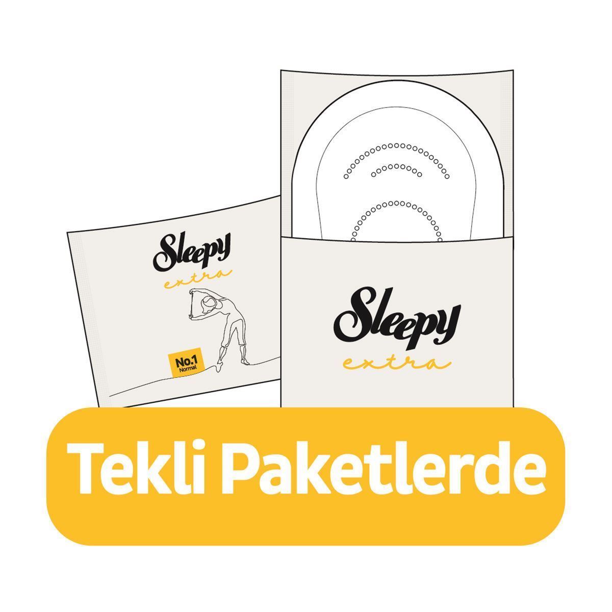 Sleepy Extra Ultra İnce Hijyenik Ped 102 Adet Ped Mega Fırsat Paketi
