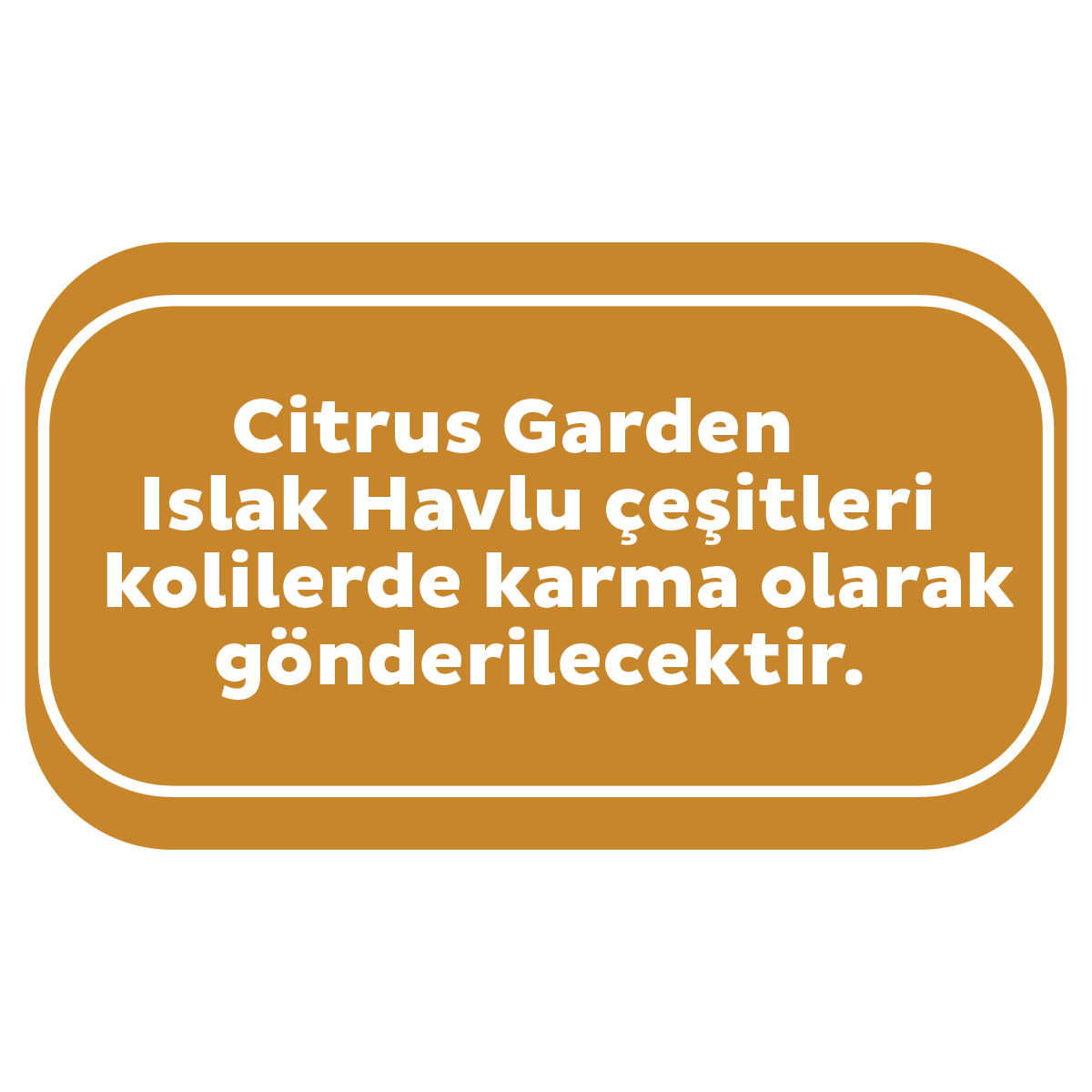 Sleepy Citrus Garden Islak Bebek Havlusu 12x90 (1080 Yaprak)