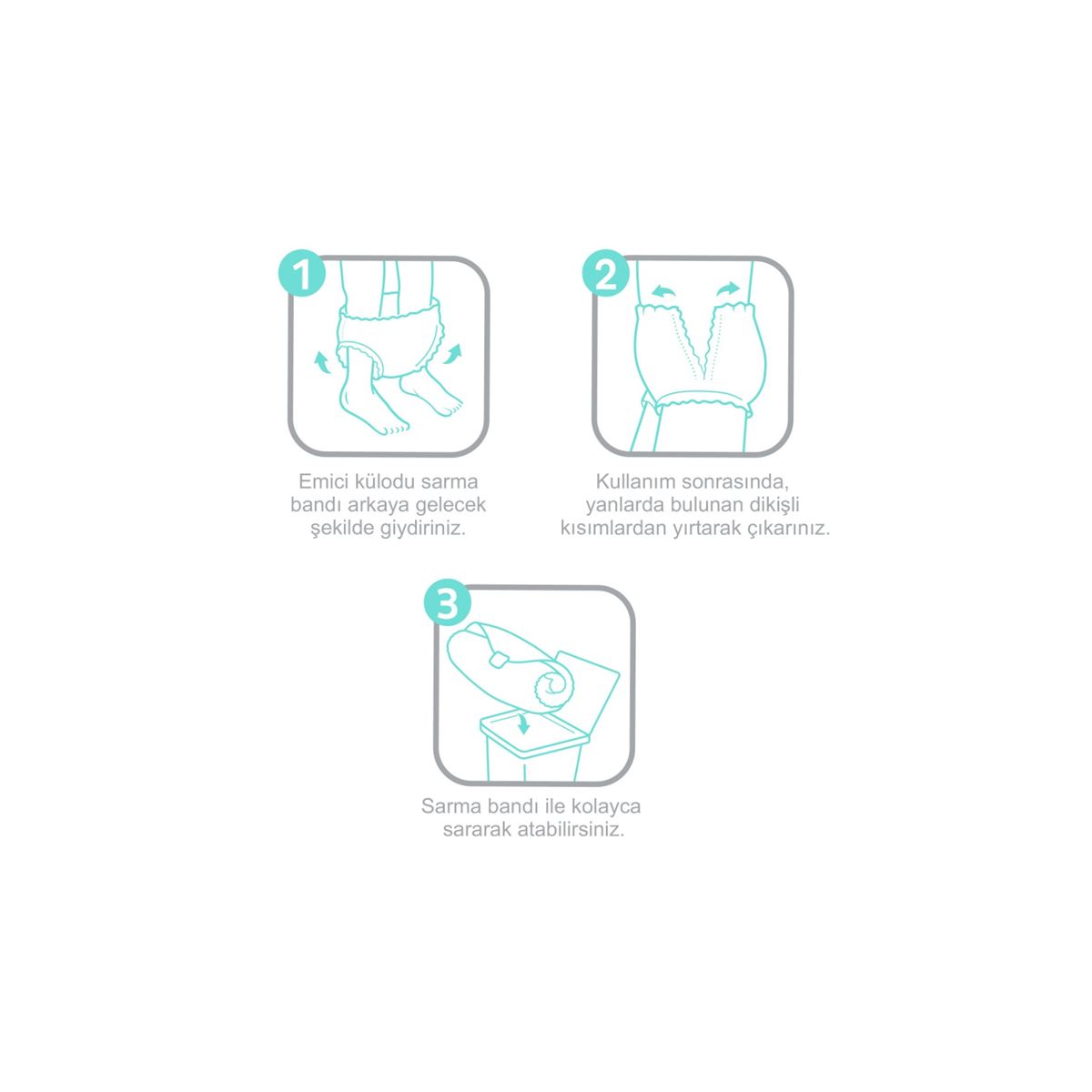 Sleepy Sensitive Antibakteriyel Emici Külot Medium 30 Adet