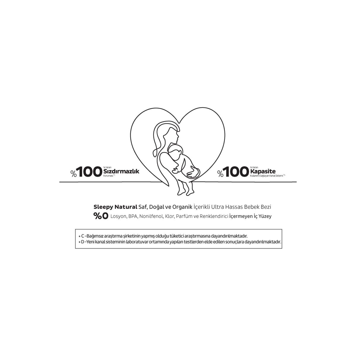 Sleepy Natural Double Soft Ultra Paket Bebek Bezi 6 Numara Xlarge 124 Adet