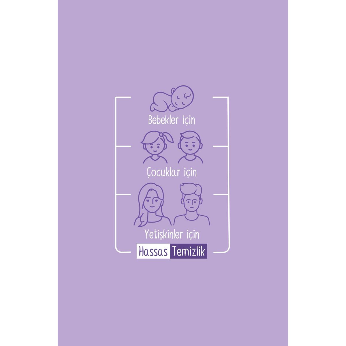 Sleepy Herbal Kişisel Bakım Havlusu 3x100 (300 Yaprak)