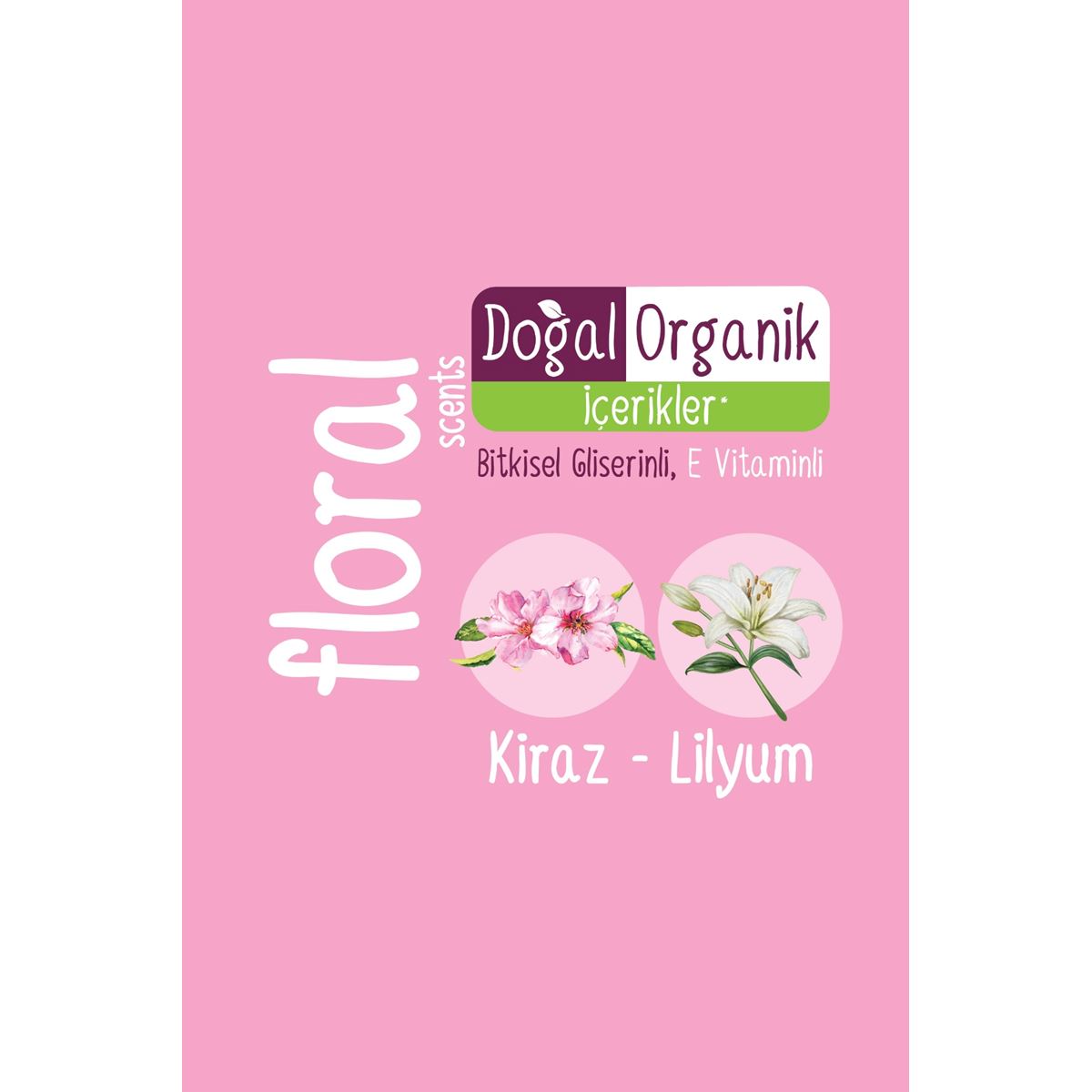 Sleepy Floral Kişisel Bakım Havlusu Çanta Boy 25 Yaprak