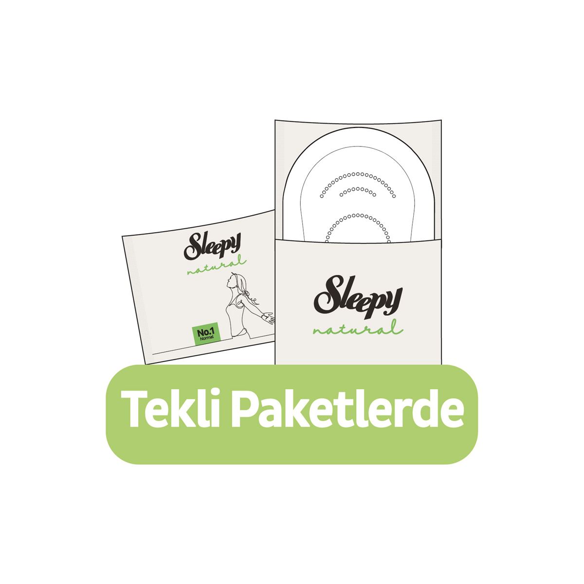 Sleepy Natural Ultra Hassas Hijyenik Ped Gece 36 Adet Ped