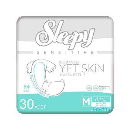 Sleepy Medium Yetişkin Hasta Bezi 30 Adet